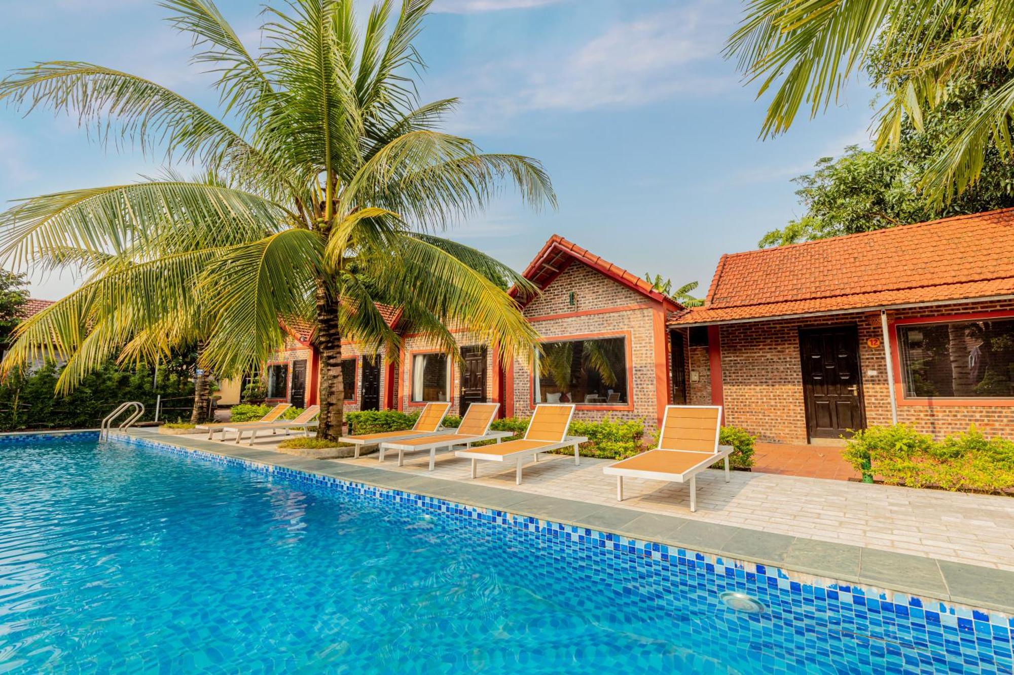 Tam Coc Green Garden Bungalow Ninh Binh Buitenkant foto