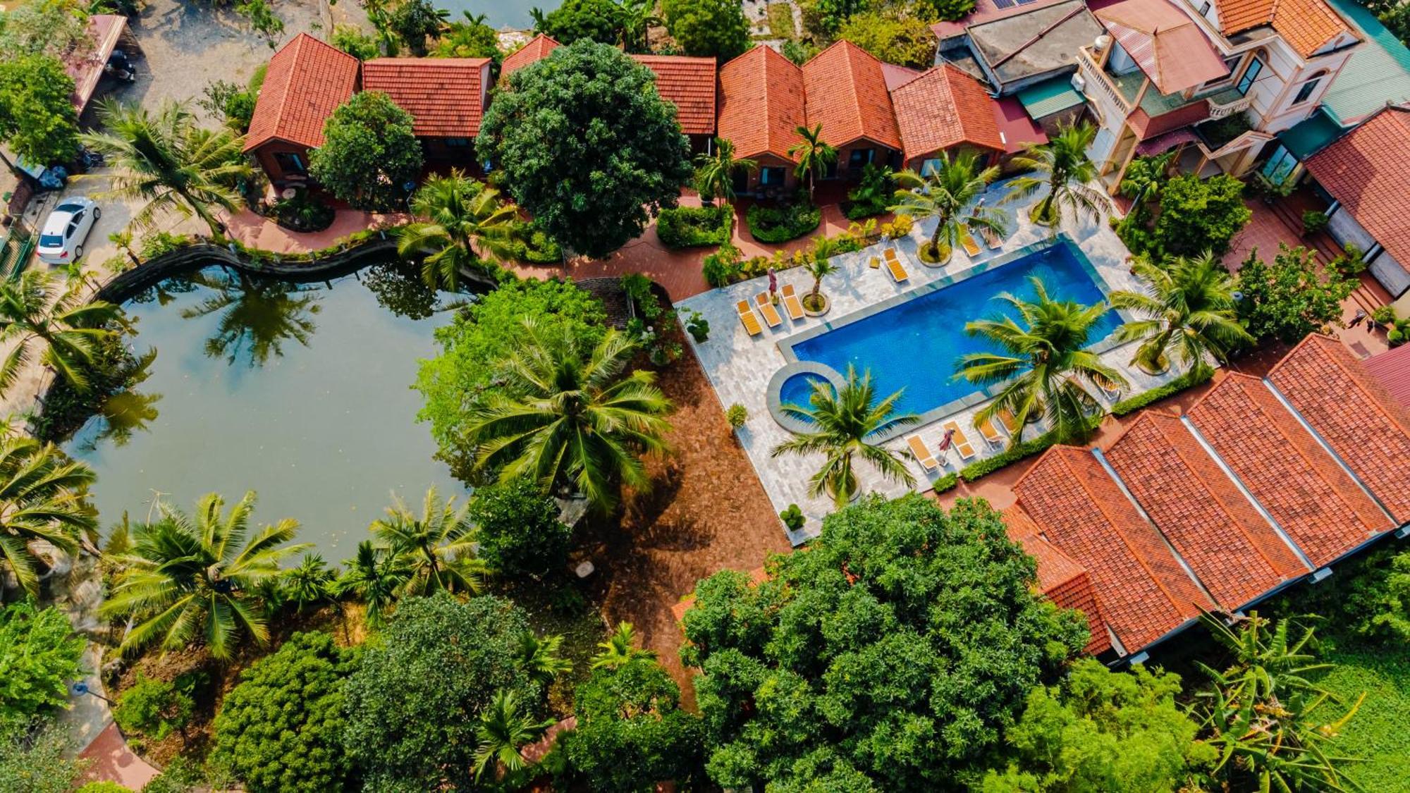 Tam Coc Green Garden Bungalow Ninh Binh Buitenkant foto