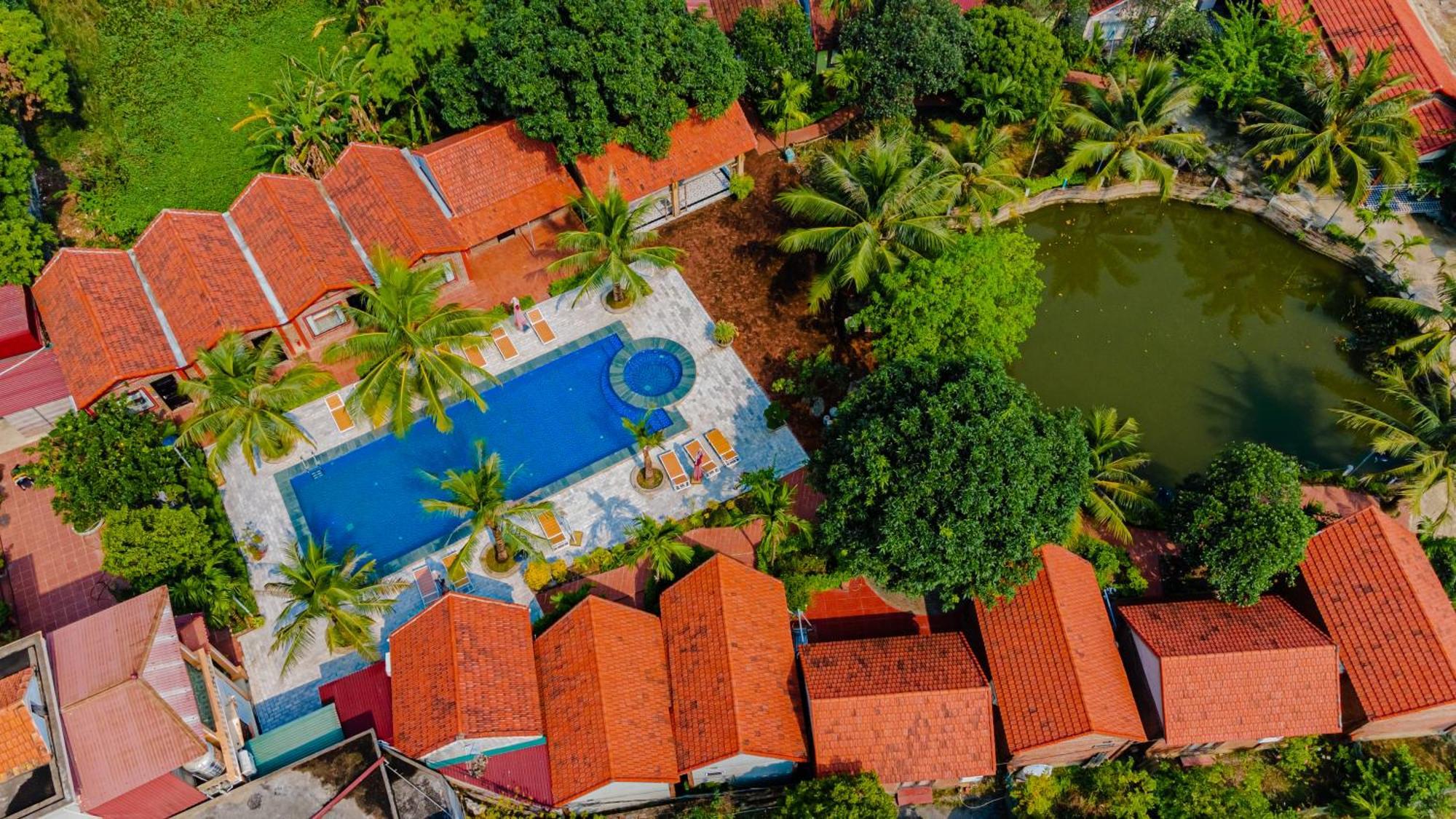 Tam Coc Green Garden Bungalow Ninh Binh Buitenkant foto