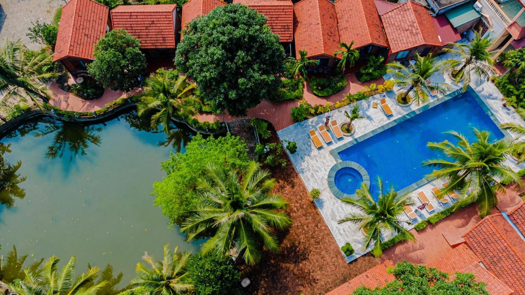 Tam Coc Green Garden Bungalow Ninh Binh Buitenkant foto