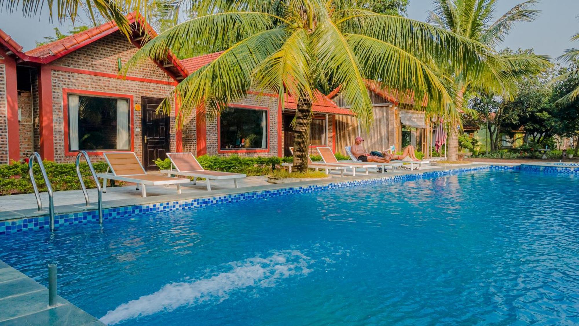 Tam Coc Green Garden Bungalow Ninh Binh Buitenkant foto
