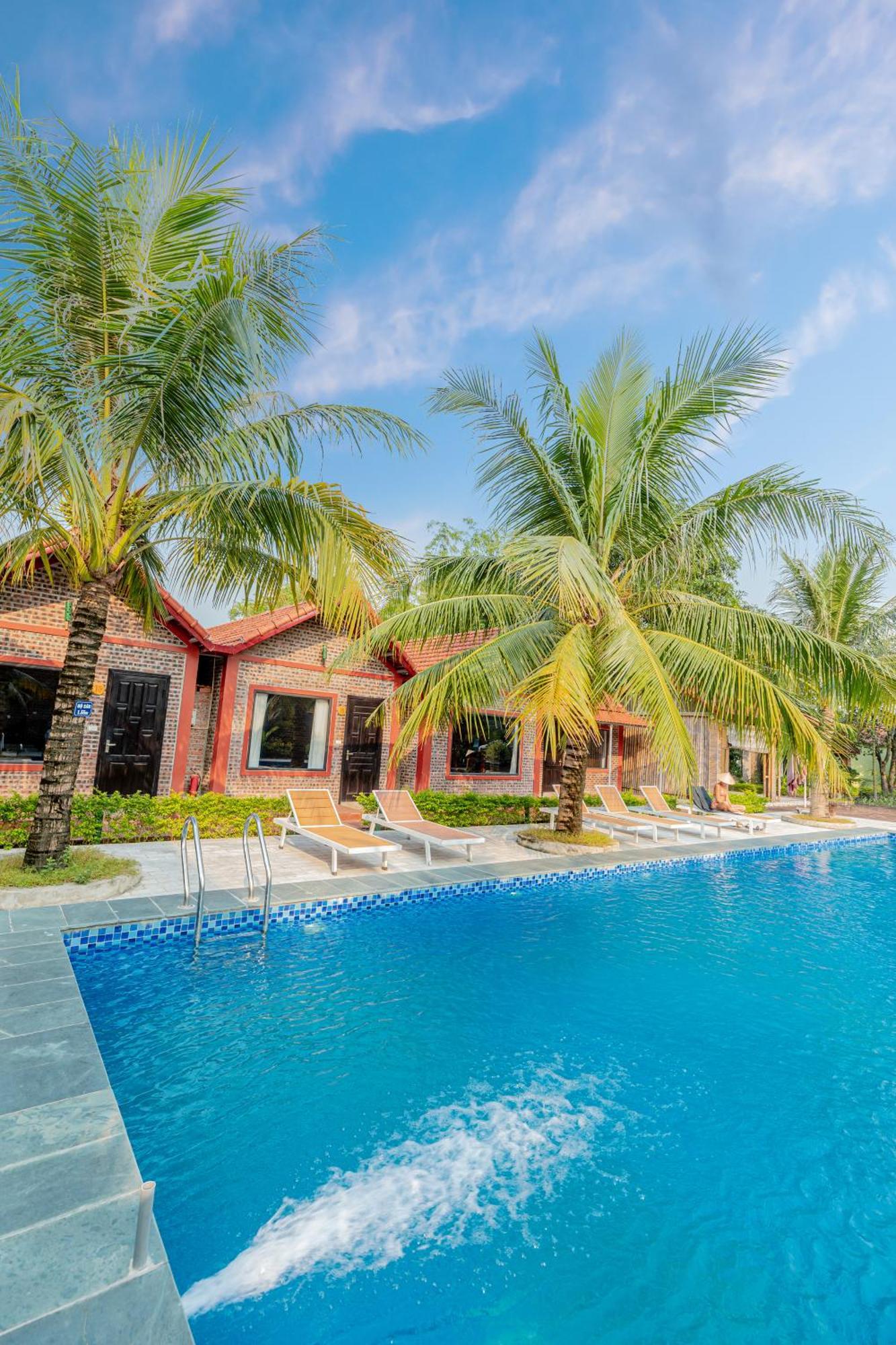 Tam Coc Green Garden Bungalow Ninh Binh Buitenkant foto