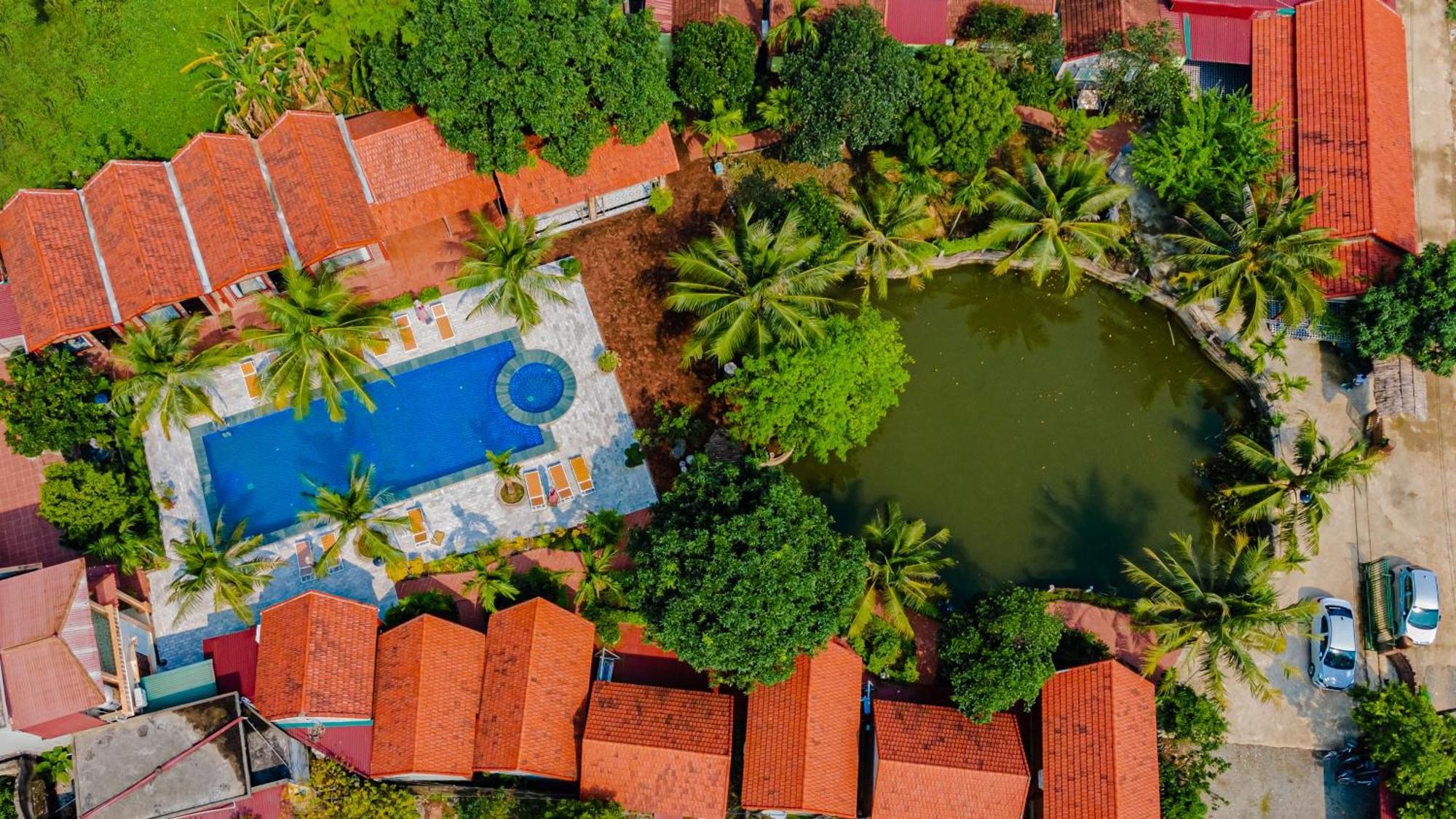 Tam Coc Green Garden Bungalow Ninh Binh Buitenkant foto