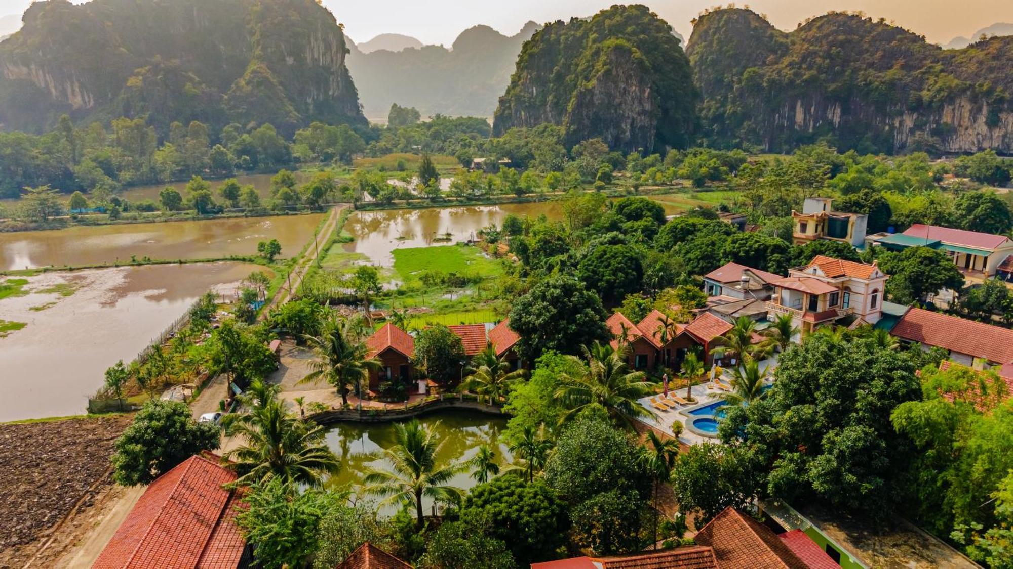 Tam Coc Green Garden Bungalow Ninh Binh Buitenkant foto