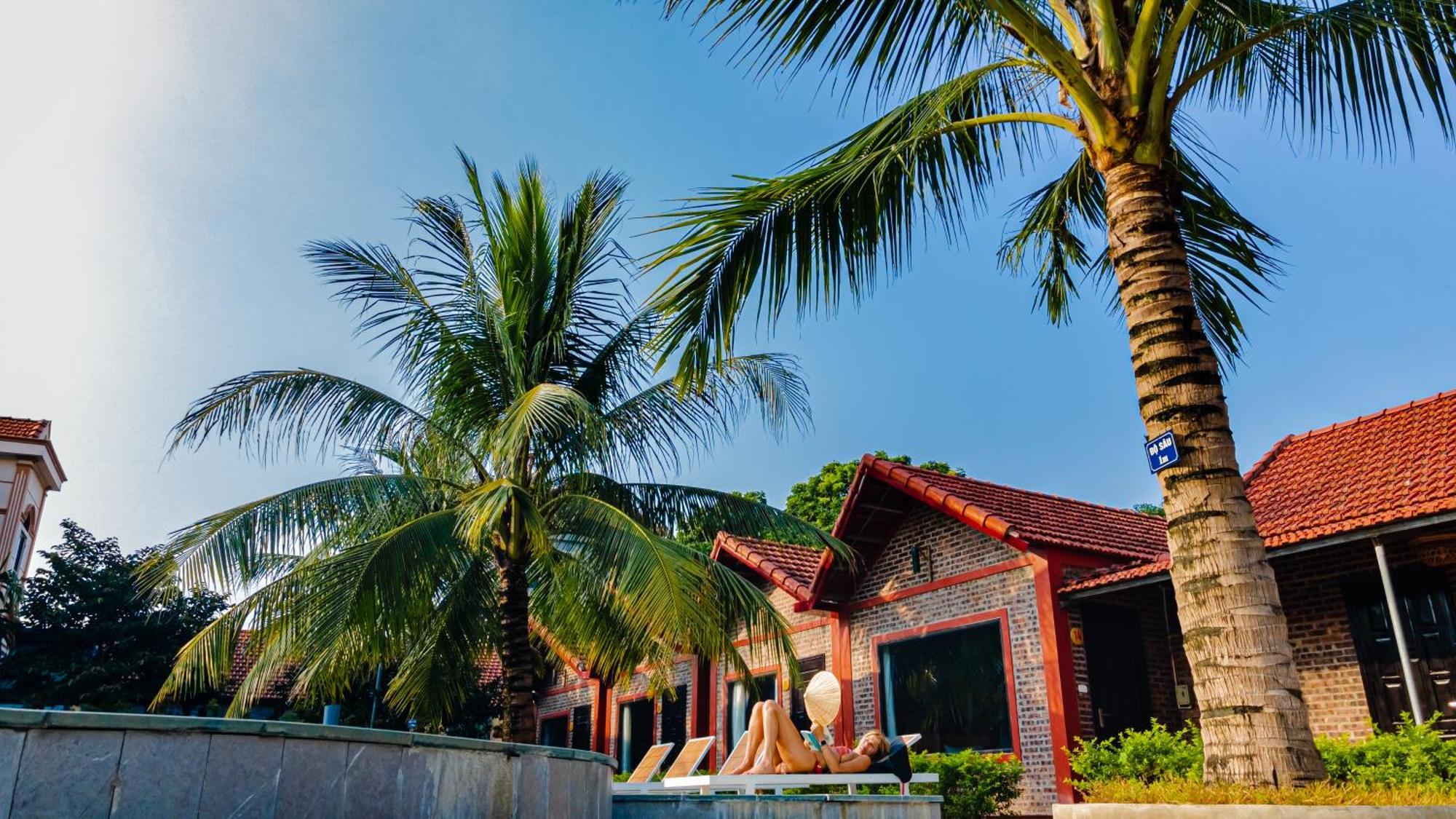 Tam Coc Green Garden Bungalow Ninh Binh Buitenkant foto