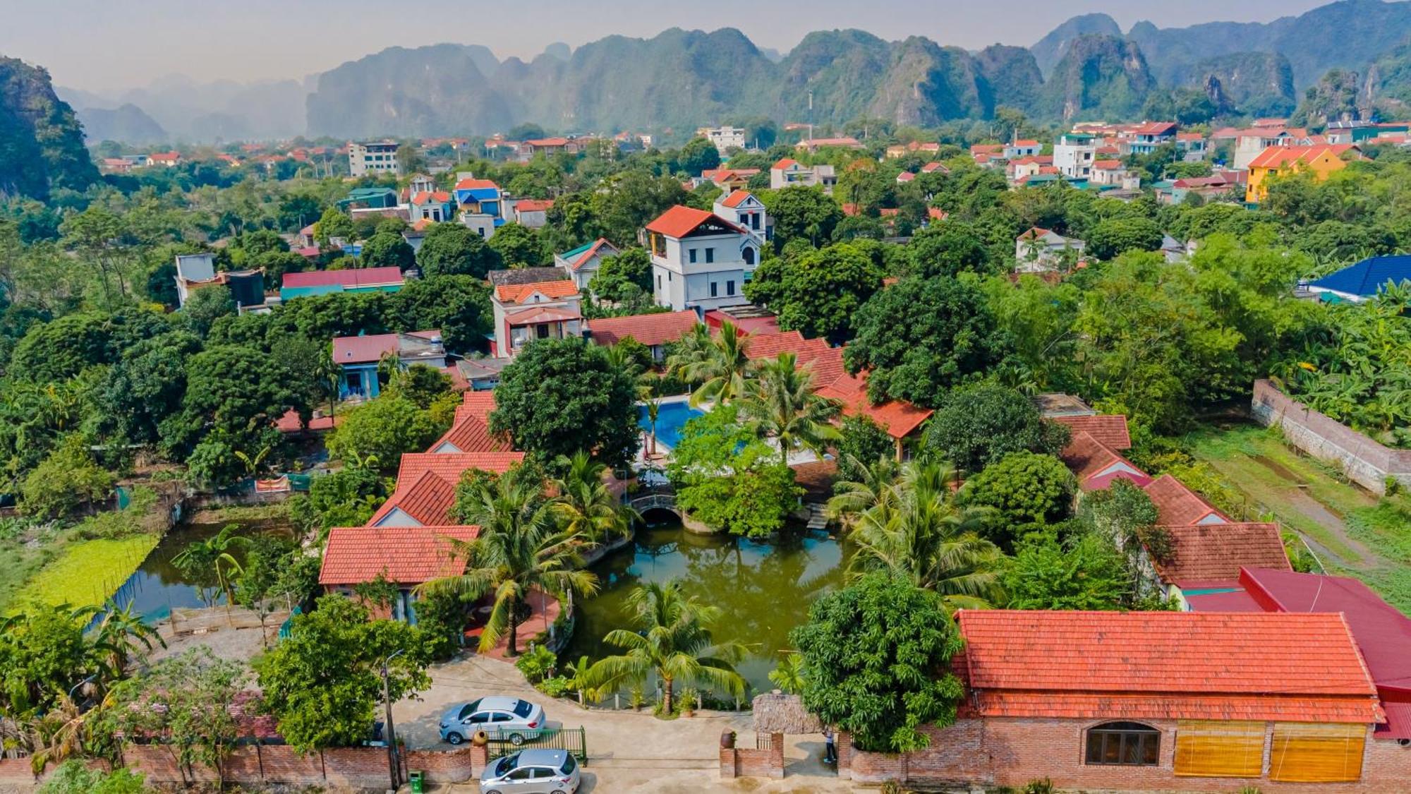 Tam Coc Green Garden Bungalow Ninh Binh Buitenkant foto