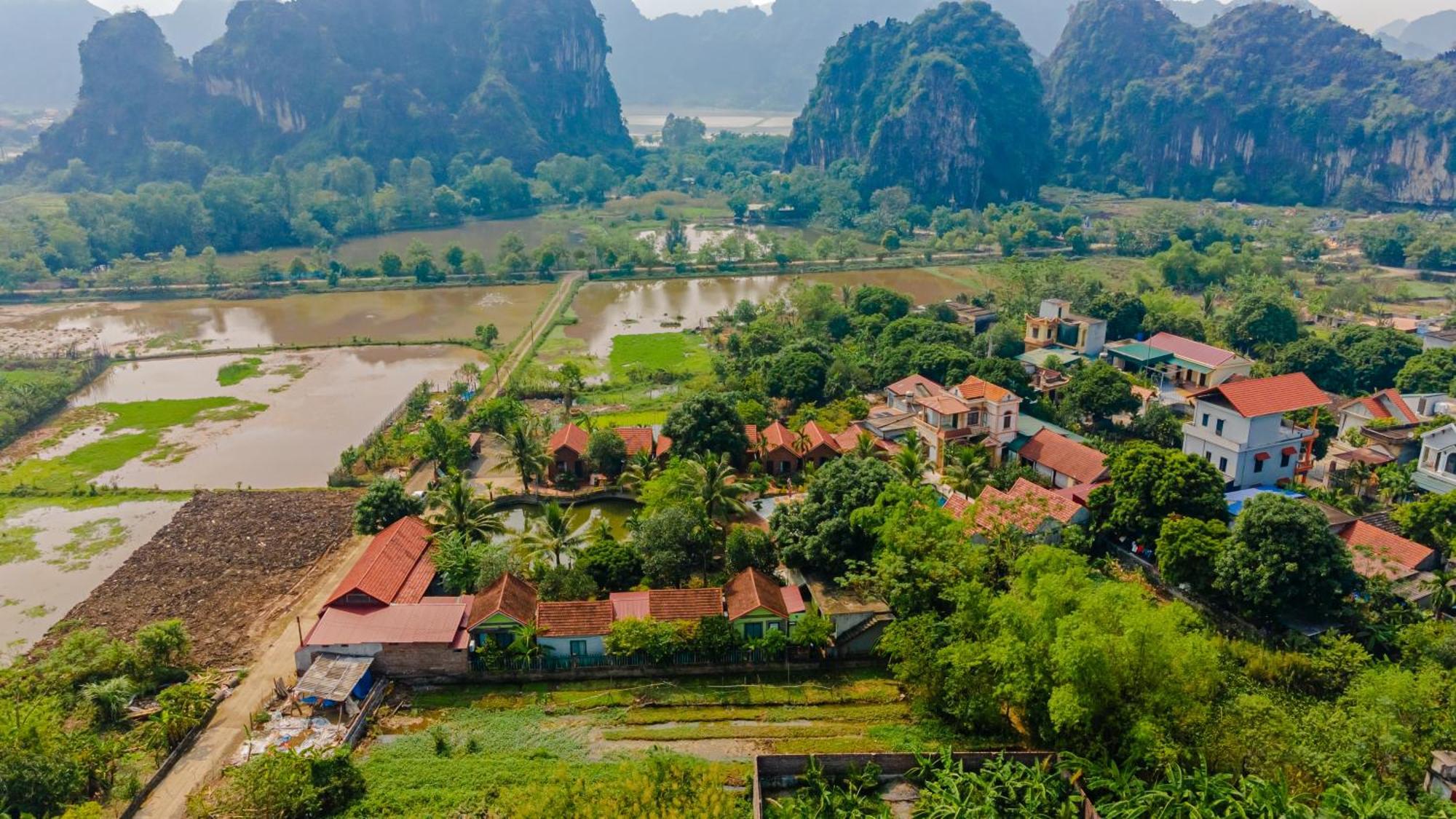 Tam Coc Green Garden Bungalow Ninh Binh Buitenkant foto
